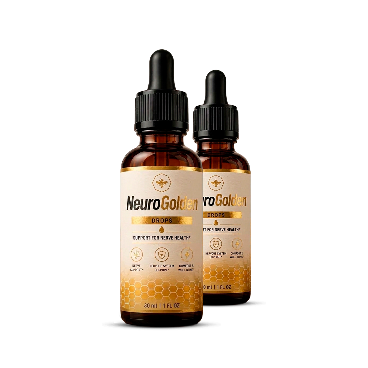 NeuroGolden 2 Bottles 60-day supply package